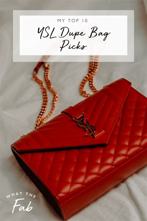 high quality ysl replica bag|ysl dupe bag top 10.